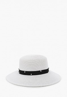 Шляпа, Fabretti, цвет: белый. Артикул: RTLAAB215001. Аксессуары / Головные уборы / Шляпы