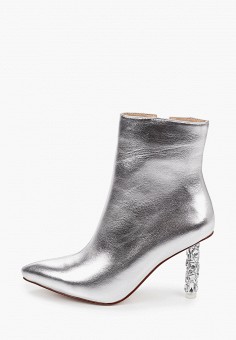 Ботильоны, Diora.rim, цвет: серебряный. Артикул: RTLAAB429301. Обувь / Ботильоны / Diora.rim