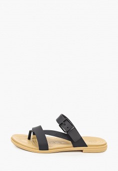 Сланцы, Crocs, цвет: черный. Артикул: RTLAAB467601. Crocs