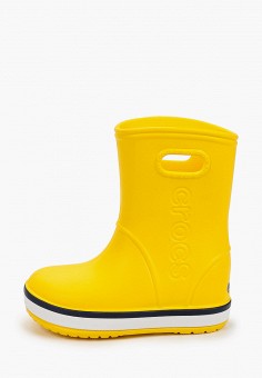 Резиновые сапоги, Crocs, цвет: желтый. Артикул: RTLAAB479801. Crocs