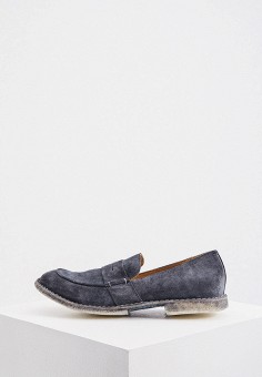 Лоферы, Moma, цвет: синий. Артикул: RTLAAB564602. Premium