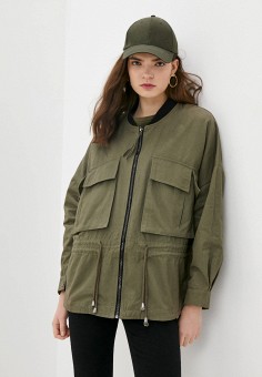 Куртка, B.Style, цвет: хаки. Артикул: RTLAAB593102. B.Style