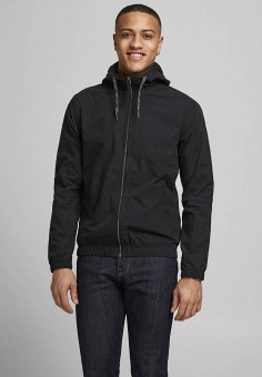 Куртка, Jack & Jones, цвет: черный. Артикул: RTLAAB738001. Одежда / Верхняя одежда