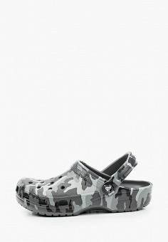 Сабо, Crocs, цвет: серый. Артикул: RTLAAB880301. Обувь / Сандалии