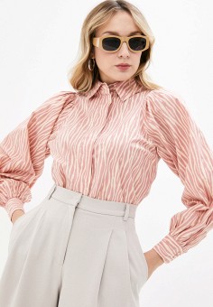 Блуза, Y.A.S, цвет: розовый. Артикул: RTLAAC001401. Y.A.S
