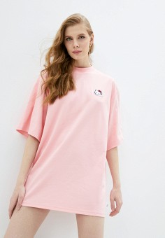 Платье, GCDS, цвет: розовый. Артикул: RTLAAC158401. GCDS