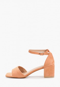 Босоножки, Ideal Shoes, цвет: оранжевый. Артикул: RTLAAD469801. Обувь / Босоножки / Ideal Shoes