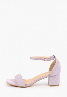 Босоножки, Ideal Shoes, цвет: фиолетовый. Артикул: RTLAAD476901. Обувь / Босоножки / Ideal Shoes