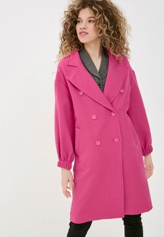 Пальто, Imperial, цвет: розовый. Артикул: RTLAAD677402. Одежда / Верхняя одежда / Imperial