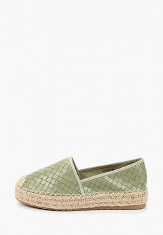 Эспадрильи, Sweet Shoes, цвет: зеленый. Артикул: RTLAAD780201. Обувь / Эспадрильи