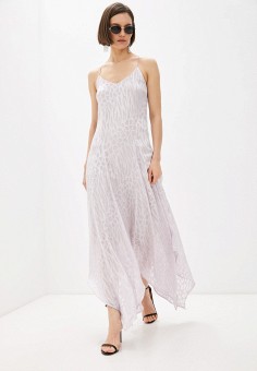 Платье, Just Cavalli, цвет: фиолетовый. Артикул: RTLAAF563201. Premium / Just Cavalli