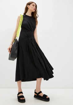 Платье, N21, цвет: черный. Артикул: RTLAAF660801. Premium / Одежда / N21