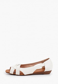 Балетки, Ideal Shoes, цвет: белый. Артикул: RTLAAG564801. Обувь / Балетки