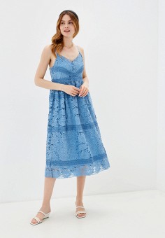 Платье, Y.A.S, цвет: голубой. Артикул: RTLAAG679201. Y.A.S