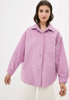 Рубашка, B.Style, цвет: фиолетовый. Артикул: RTLAAG767901. B.Style