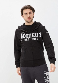 Толстовка, Boxeur Des Rues, цвет: черный. Артикул: RTLAAG881501. Boxeur Des Rues