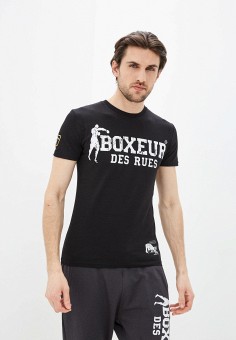 Футболка, Boxeur Des Rues, цвет: черный. Артикул: RTLAAG881801. Спорт / Единоборства / Футболки и майки
