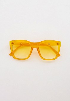 Очки солнцезащитные, Nataco, цвет: желтый. Артикул: RTLAAG900701. Аксессуары / Очки / Солнцезащитные очки / Квадратные очки / Nataco
