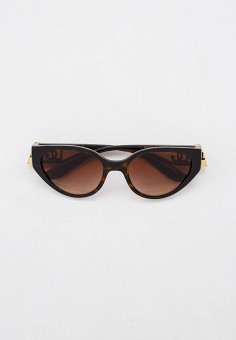 Очки солнцезащитные, Dolce&Gabbana, цвет: коричневый. Артикул: RTLAAG922001. Аксессуары / Dolce&Gabbana