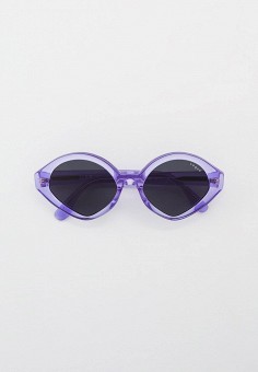 Очки солнцезащитные, Vogue® Eyewear, цвет: фиолетовый. Артикул: RTLAAG922801. Аксессуары / Очки / Солнцезащитные очки / Круглые очки / Vogue® Eyewear