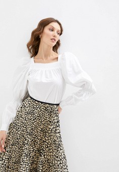 Блуза, Ivy & Oak, цвет: белый. Артикул: RTLAAH537401. Одежда / Блузы и рубашки / Блузы / Ivy & Oak
