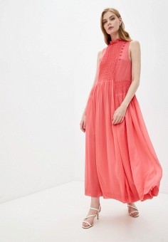 Платье, Emporio Armani, цвет: розовый. Артикул: RTLAAH770501. Premium / Одежда / Платья и сарафаны / Повседневные платья
