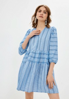 Платье, Y.A.S, цвет: голубой. Артикул: RTLAAI359501. Одежда / Y.A.S