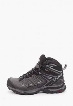 Ботинки трекинговые, Salomon, цвет: черный. Артикул: RTLAAI718001. Обувь / Ботинки / Трекинговые ботинки