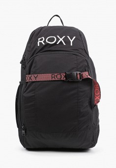 Рюкзак, Roxy, цвет: черный. Артикул: RTLAAJ201401. Аксессуары / Рюкзаки