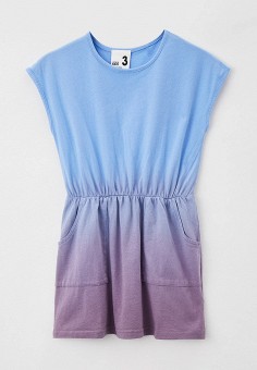 Платье, Cotton On, цвет: голубой. Артикул: RTLAAJ762901. Девочкам / Одежда