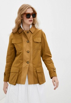 Куртка, By Malene Birger, цвет: коричневый. Артикул: RTLAAJ777701. Одежда / Верхняя одежда / By Malene Birger