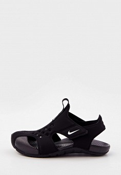 Сандалии, Nike, цвет: черный. Артикул: RTLAAK401901. Мальчикам / Обувь / Сандалии