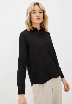 Блуза, Tiffosi, цвет: черный. Артикул: RTLAAK459001. Одежда / Блузы и рубашки / Блузы / Tiffosi