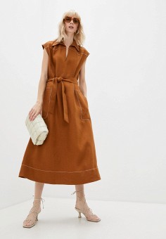 Платье, Paul & Joe, цвет: коричневый. Артикул: RTLAAK517201. 