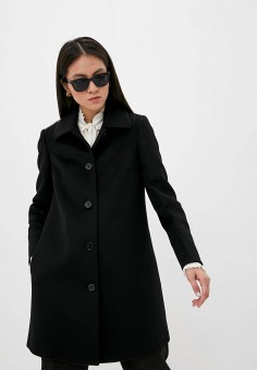 Пальто, Max&Co, цвет: черный. Артикул: RTLAAK612301. Одежда / Верхняя одежда / Max&Co