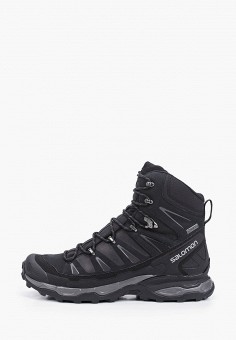 Ботинки трекинговые, Salomon, цвет: черный. Артикул: RTLAAK625301. Обувь / Ботинки / Трекинговые ботинки