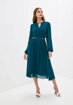 Платье, Zibi London, цвет: зеленый. Артикул: RTLAAK825701. Одежда / Платья и сарафаны / Повседневные платья