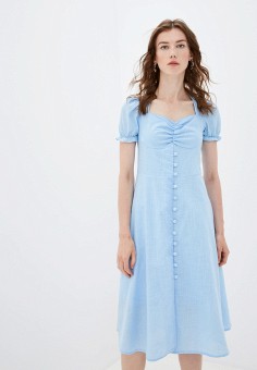 Платье, Nerouge, цвет: голубой. Артикул: RTLAAK884501. Одежда / Nerouge