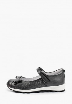 Туфли, Elegami, цвет: серый. Артикул: RTLAAK987701. Elegami