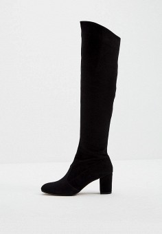 Ботфорты, L'Autre Chose, цвет: черный. Артикул: RTLAAL248701. Обувь / Сапоги / Ботфорты