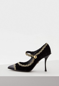 Туфли, Dolce&Gabbana, цвет: черный. Артикул: RTLAAL420102. Обувь / Туфли / Dolce&Gabbana