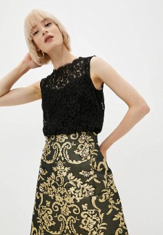 Блуза, Dolce&Gabbana, цвет: черный. Артикул: RTLAAL422701. Dolce&Gabbana