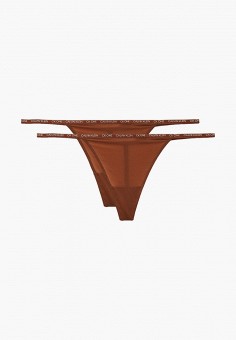 Трусы 2 шт., Calvin Klein Underwear, цвет: коричневый. Артикул: RTLAAL437801. Calvin Klein Underwear