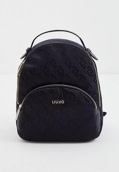 Рюкзак, Liu Jo, цвет: черный. Артикул: RTLAAL523101. Аксессуары / Рюкзаки / Рюкзаки