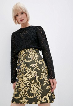 Блуза, Dolce&Gabbana, цвет: черный. Артикул: RTLAAL574301. Одежда / Dolce&Gabbana
