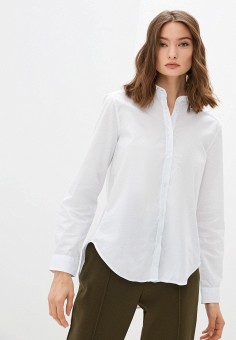 Рубашка, Basics & More, цвет: белый. Артикул: RTLAAL766101. Одежда / Блузы и рубашки / Рубашки / Basics & More