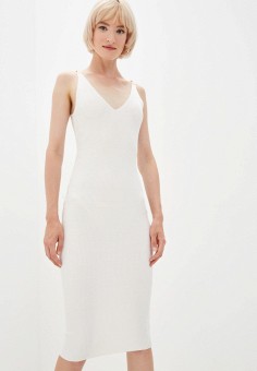 Платье, Soky & Soka, цвет: белый. Артикул: RTLAAL800001. Soky & Soka