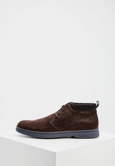 Ботинки, Baldinini, цвет: коричневый. Артикул: RTLAAM116401. Обувь / Ботинки / Baldinini