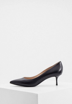 Туфли, Casadei, цвет: черный. Артикул: RTLAAM151101. Premium / Обувь / Туфли / Лодочки