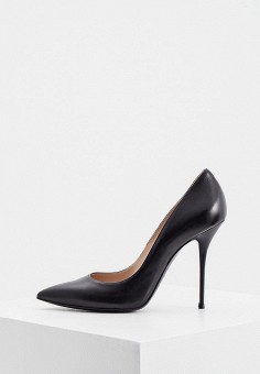 Туфли, Casadei, цвет: черный. Артикул: RTLAAM151501. Premium / Casadei